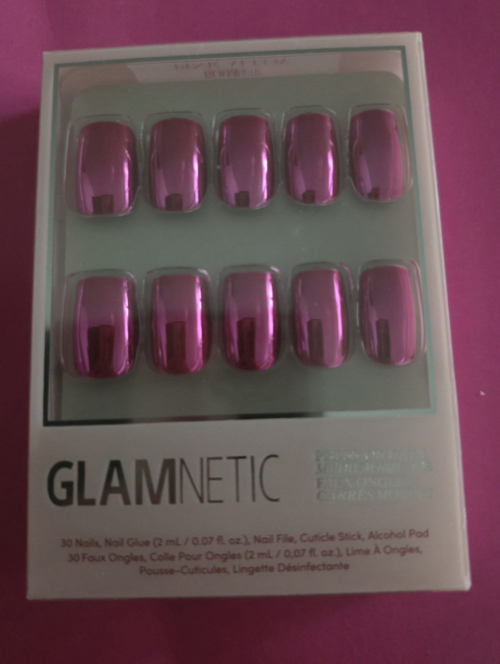 GLAMnetic Press-On Nails - Pink Ombre Set